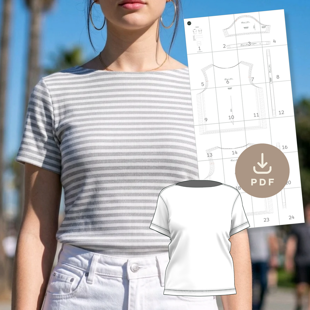T-shirt 01 - Patron PDF